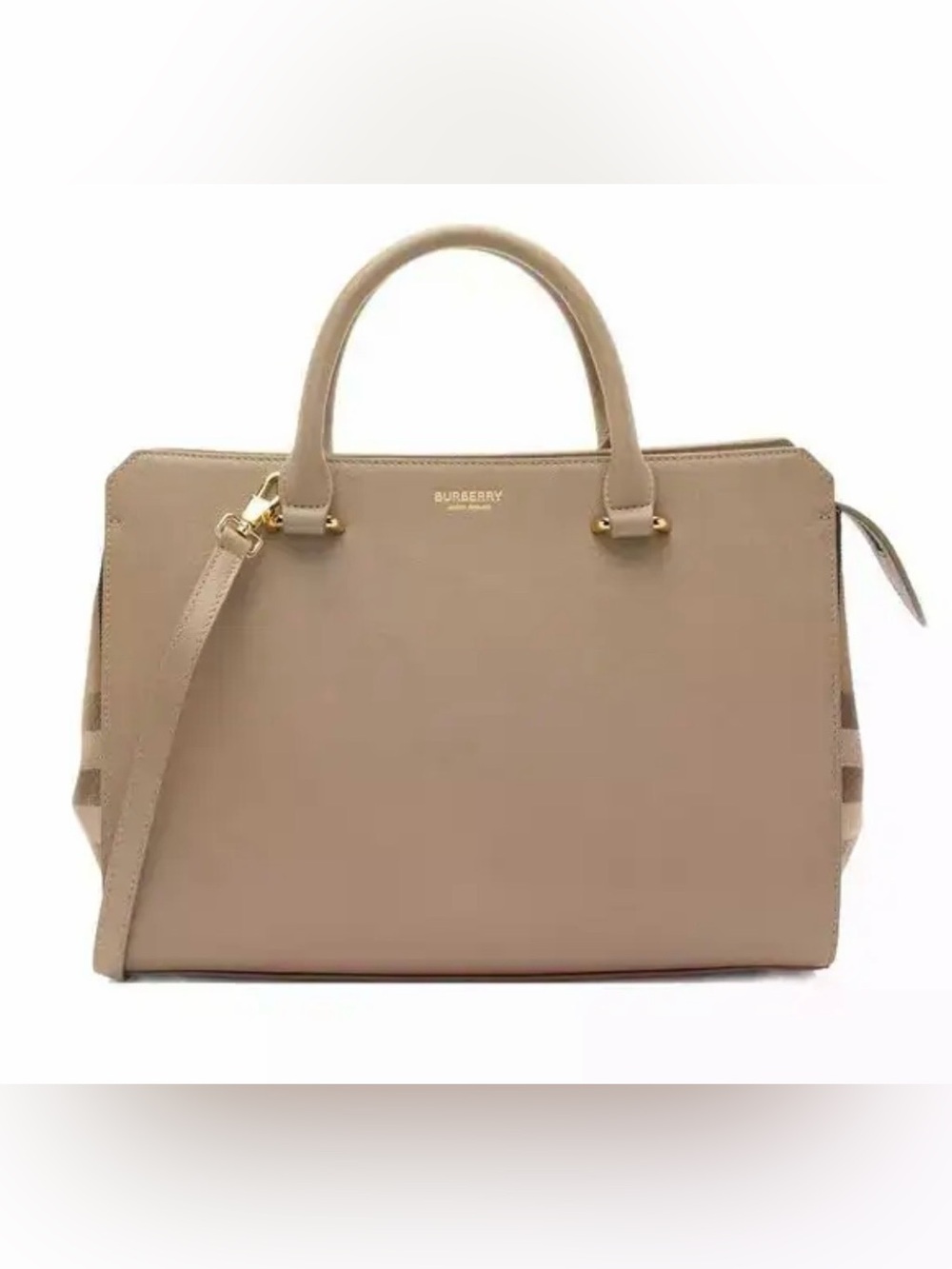 Burberry Small Banwell Top-Handle Tote